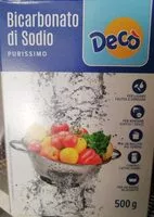 Mängden socker i Bicarbonato di sodio