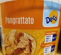 Mängden socker i Pangrattato