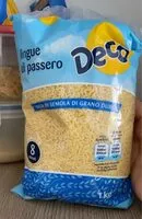 Mängden socker i Lingue di passero