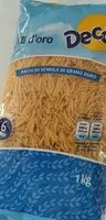 Mängden socker i Fili d'oro decò pasta di semola di grano duro
