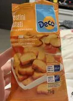 Mängden socker i crostini tostati