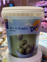 Mängden socker i Olive verdi dolci
