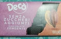 Mängden socker i Cioccolato fondente senza zuccheri aggiunti