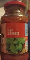 Mängden socker i Sugo al Basilio