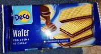 Mängden socker i Wafer con crema al cacao