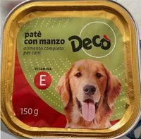 Mängden socker i Pate con nanzo alimento per cani
