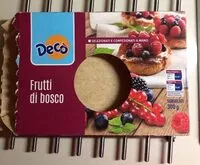 Mängden socker i Frutti di bosco