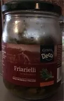 Mängden socker i Friarielli al naturale