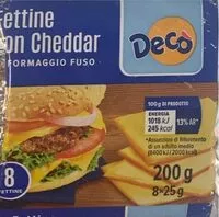 Mängden socker i Fettine con cheddar