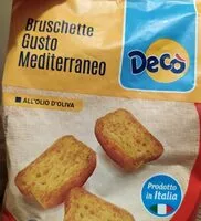Mängden socker i Bruschette gusto mediterraneo