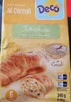 Mängden socker i Croissant ai cereali