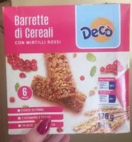 Mängden socker i Barretta di cereali con mirtilli rossi