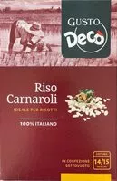 Mängden socker i Riso Carnaroli