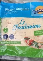 Mängden socker i Piadina sfogliata