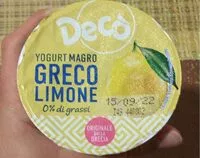 Mängden socker i Yogurt magro limone