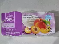 Mängden socker i Yogurt parzialmente scremato pesca e albicocca