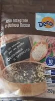 Mängden socker i Riso integrale e quinoa rossa
