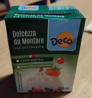 Mängden socker i Dolcezza da montare
