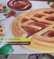 Mängden socker i crostata con la crema al cacao
