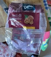 Mängden socker i Noci di sorrento