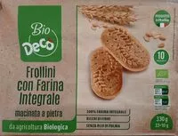 Mängden socker i Frollini con farina integrale