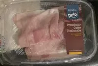 Mängden socker i Prosciutto cotto nazionale