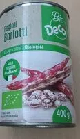 Mängden socker i Fagioli borlotti bio