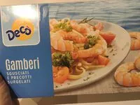 Mängden socker i Gamberi