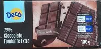 Mängden socker i Cioccolato fondente extra