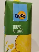 Mängden socker i 100% Ananas