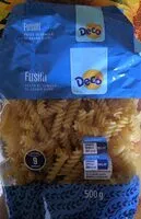 Mängden socker i Fusilli pasta di semola di grano duro