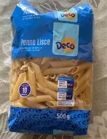 Mängden socker i Penne lisce