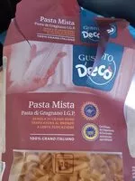 Mängden socker i Pasta mista Gragnano  i.g.p