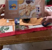 Mängden socker i Sfogliatine glassate