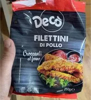 Mängden socker i Filettini pollo