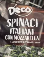 Mängden socker i Spinaci italiani con mozzarella