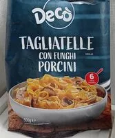 Mängden socker i Tagliatelle funghi porcini