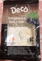 Mängden socker i gorgonzola dolce dop