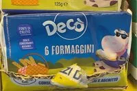 Mängden socker i Formaggini