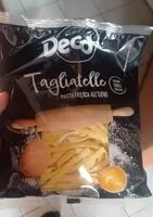 Mängden socker i tagliatelle