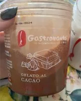 Mängden socker i Gelato al cacao
