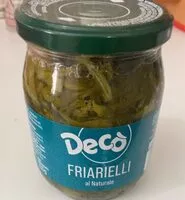 Mängden socker i Friarielli al naturale