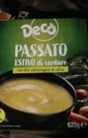 Mängden socker i Passato estivo di verdure