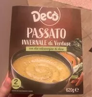 Mängden socker i Passato di verdure