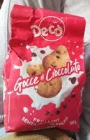 Mängden socker i gocce di cioccolato