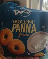 Mängden socker i Frollini con Panna fresca