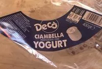 Mängden socker i Ciambella preparata con yogurt