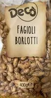 Mängden socker i Fagioli borlotti