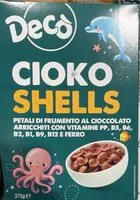 Mängden socker i Deco Cioko Shells