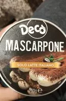 Mängden socker i Mascarpone
